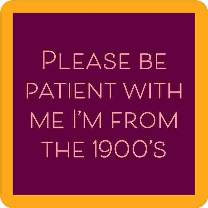 COASTER 1900'S | Funny Party Gift | Home Bar Decor