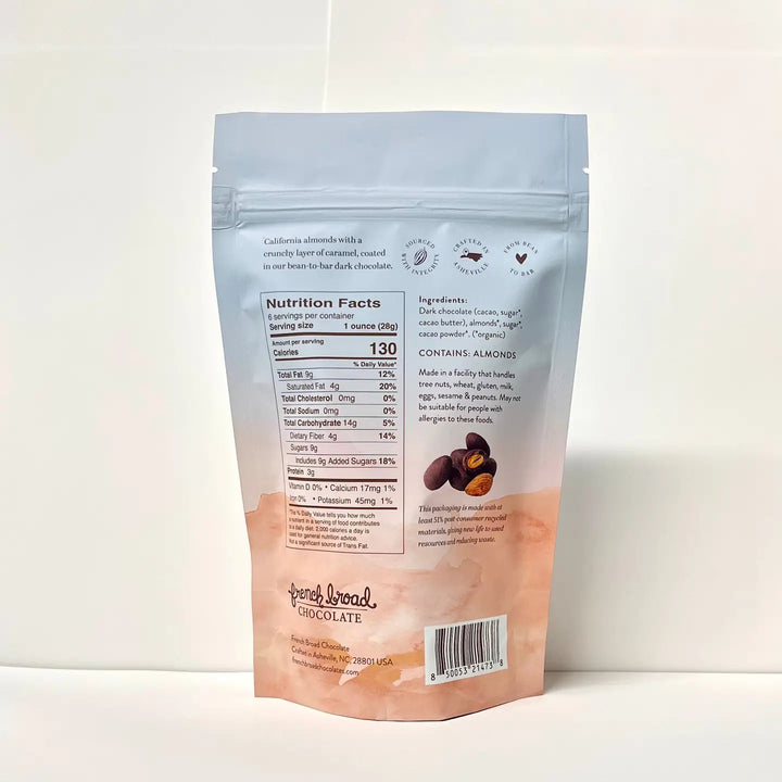 Dark Chocolate- Covered Carmelized Almonds