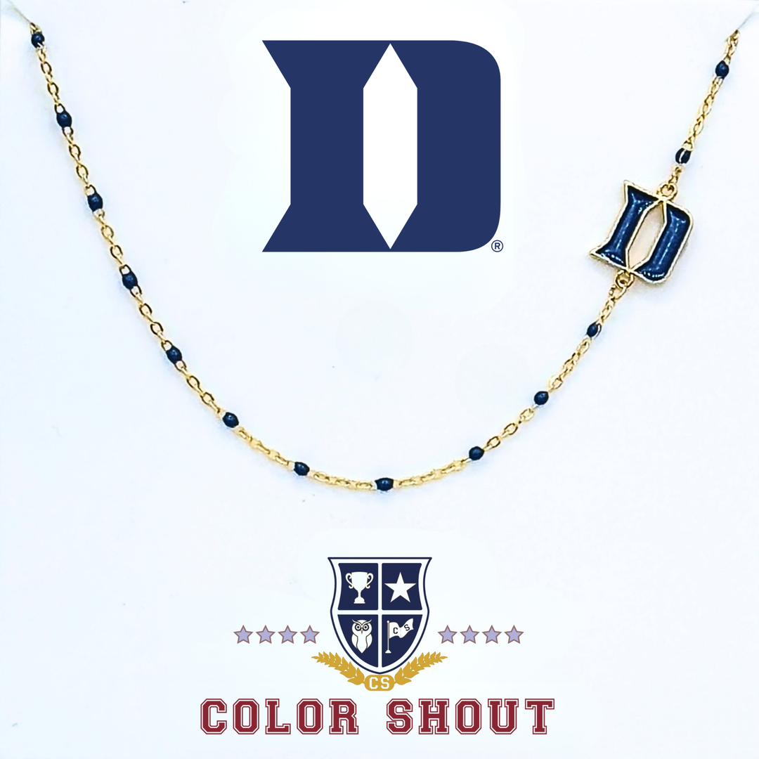 Duke University Side Logo Necklace