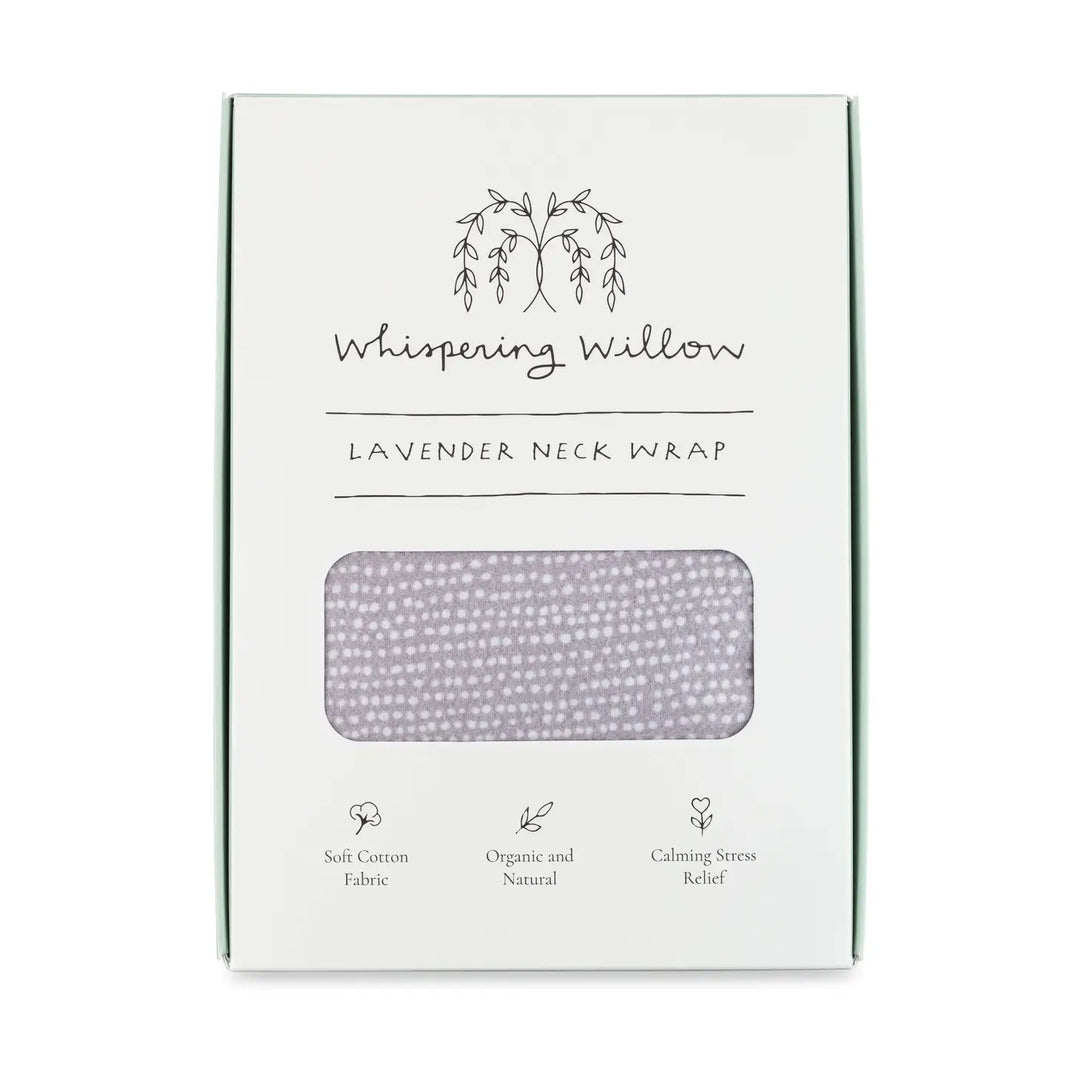 Lavender Neck Wrap- Tranquil Gray