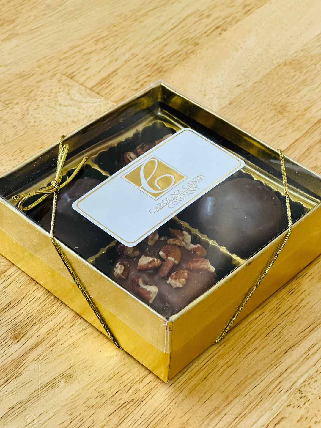 Buckeyes and Pecan caramels Gifts Chocolate Gift Box