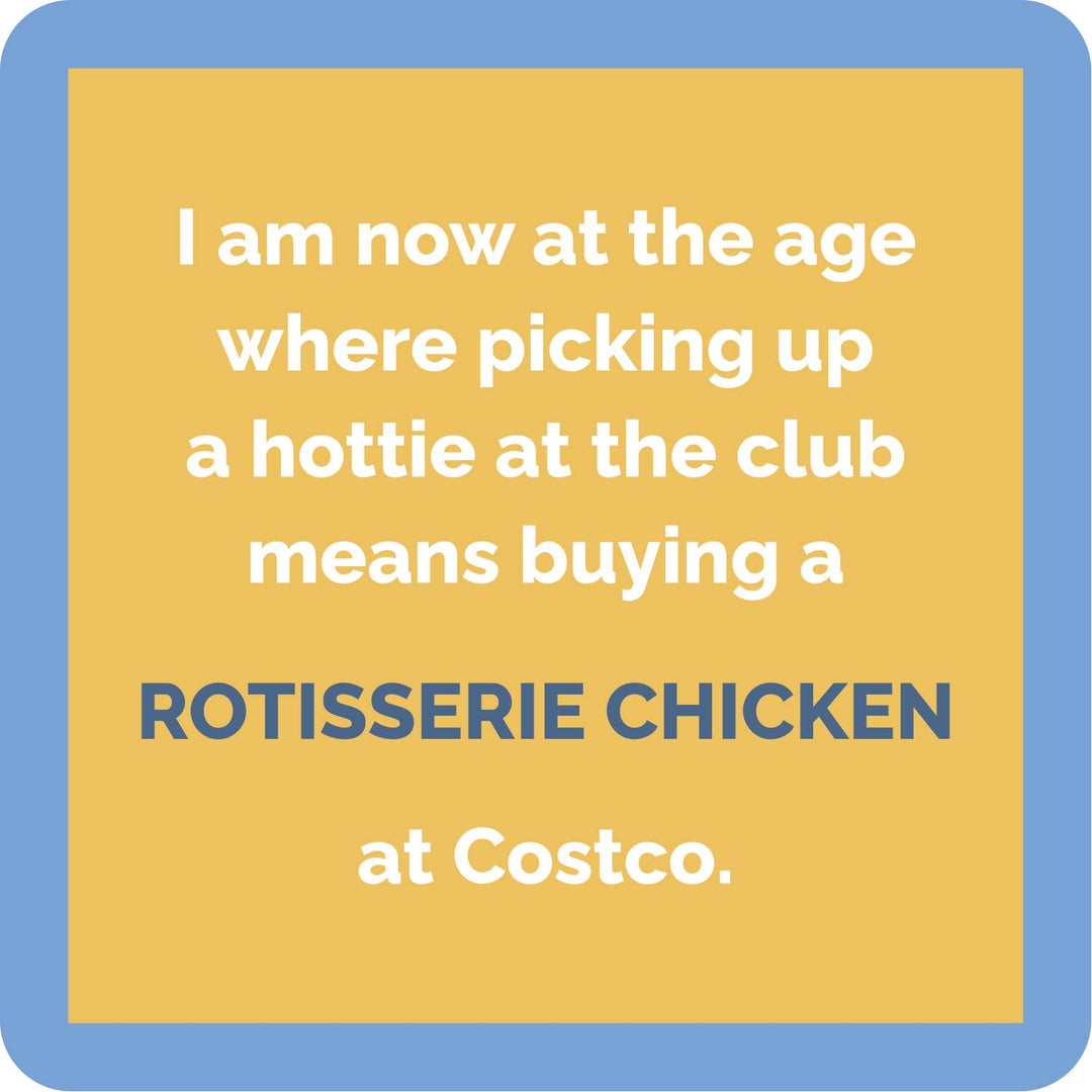 NEW COASTER Rotisserie Chicken | Funny Party Gift | Aug 2026