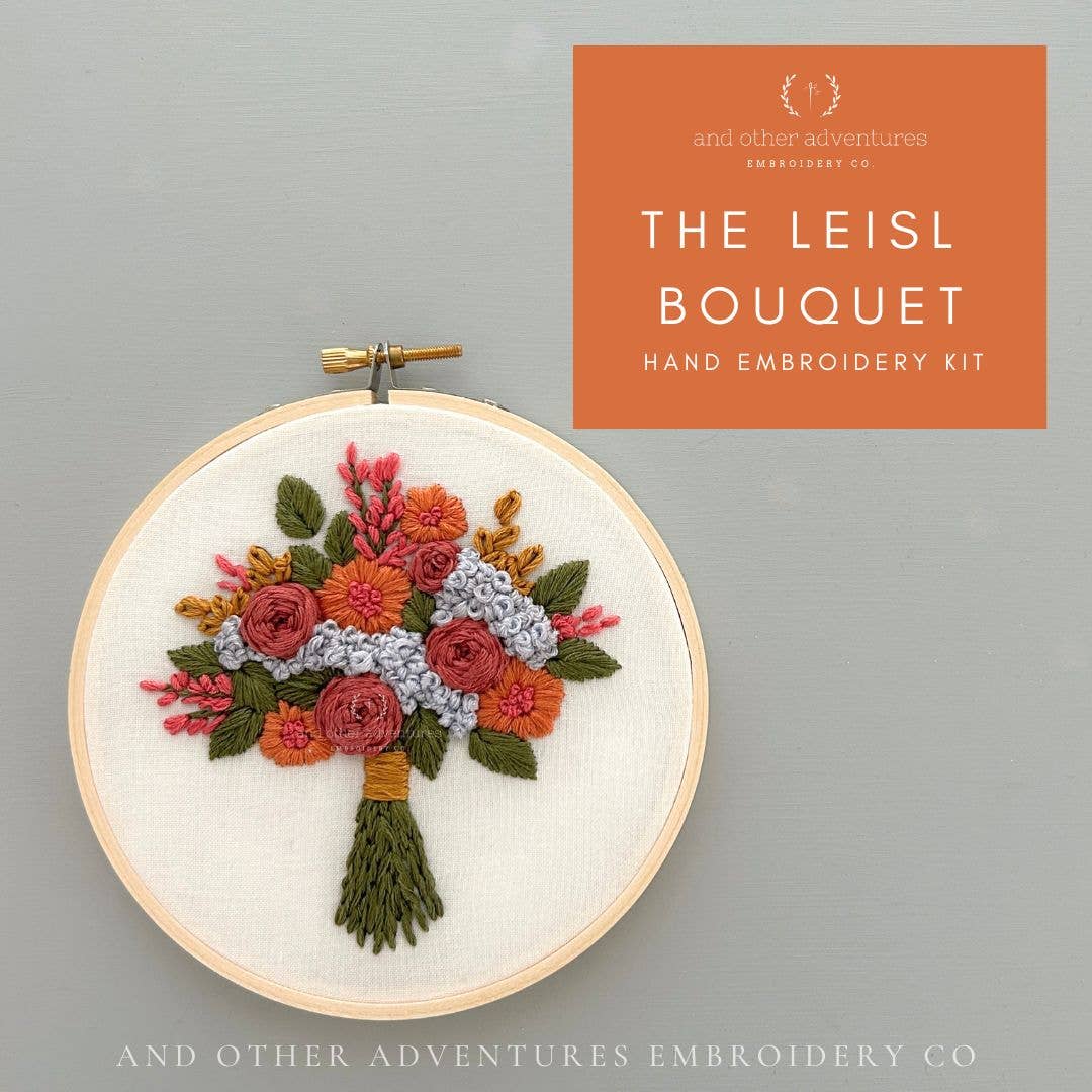 Hand Embroidery Kit - The Leisl Bouquet