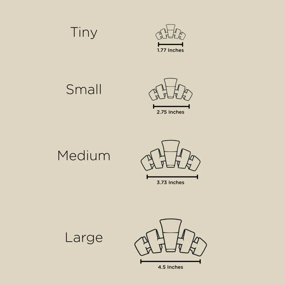 Calming Coral Hair Clip