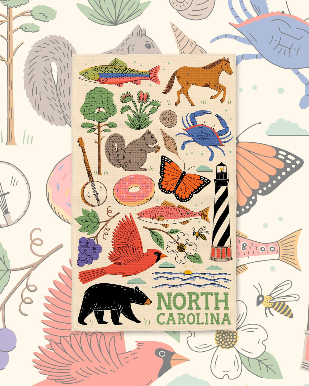 Kitchen & Tea Towel Quick Dry | North Carolina