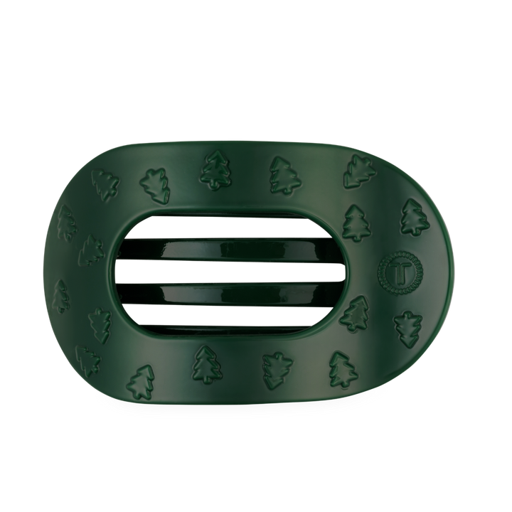 O Christmas Tree | Large | Flat Round Hair Clip