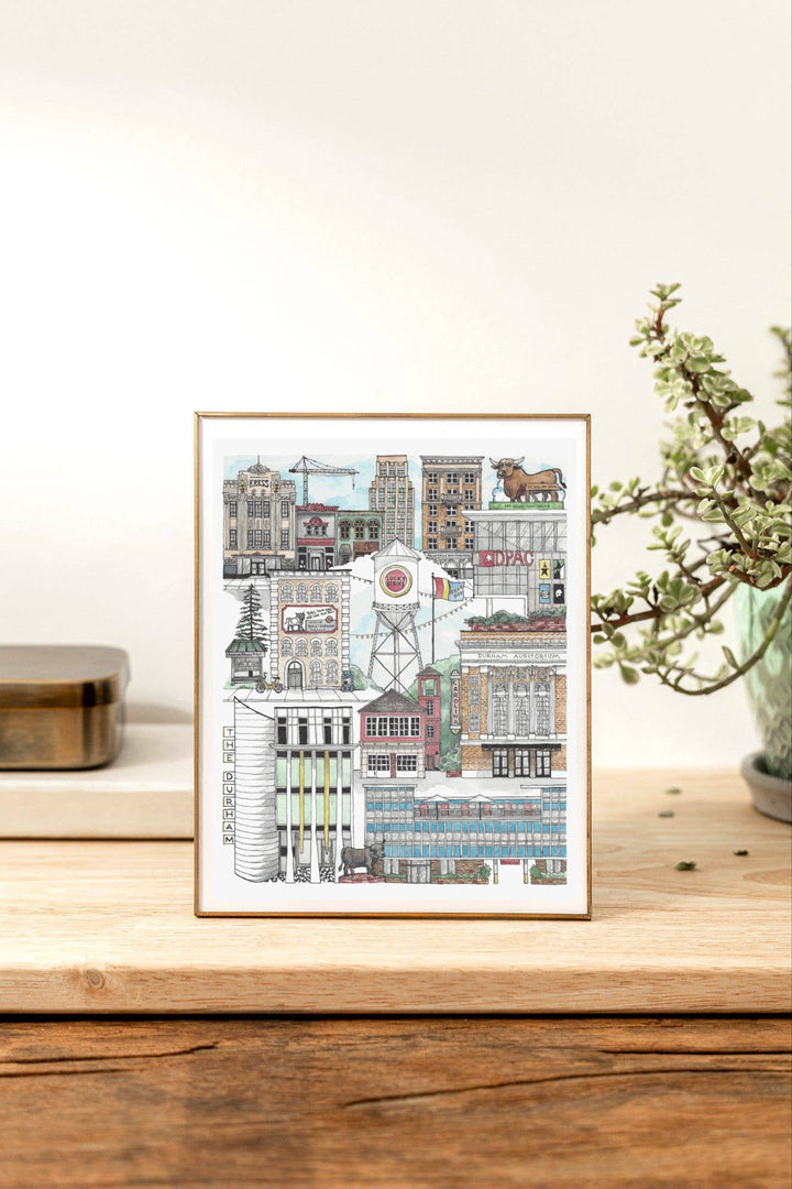 Downtown Durham, North Carolina 8x10