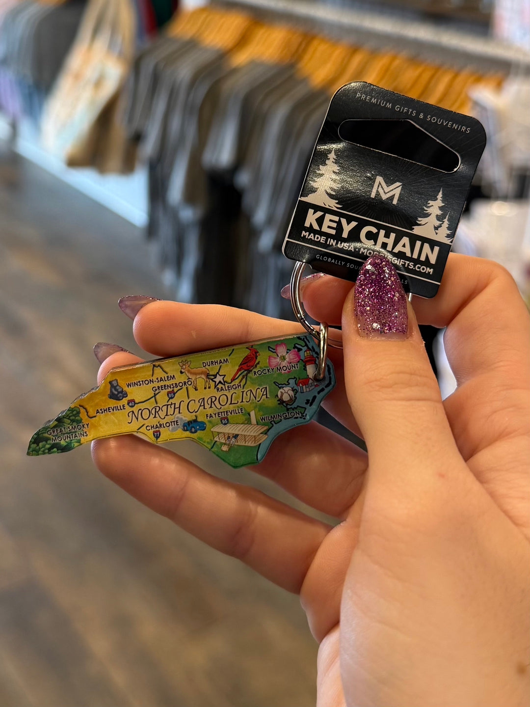Keychain - North Carolina