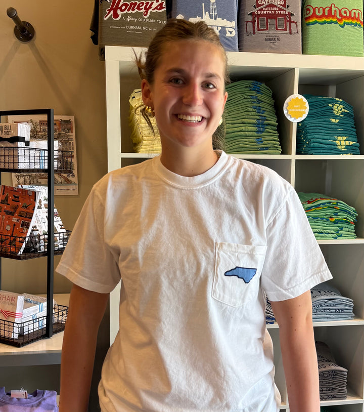 NC Wildlife Pocket T-Shirt (White)