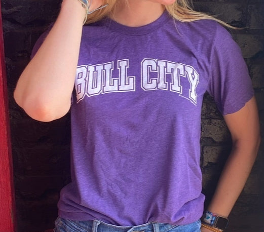 Bull City T-Shirt in Purple #2