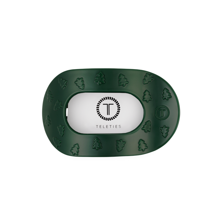 O Christmas Tree | Medium | Flat Round Hair Clip