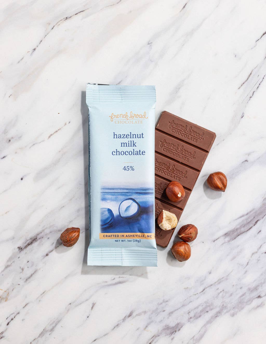 Hazelnut Milk Chocolate 45% - 28g