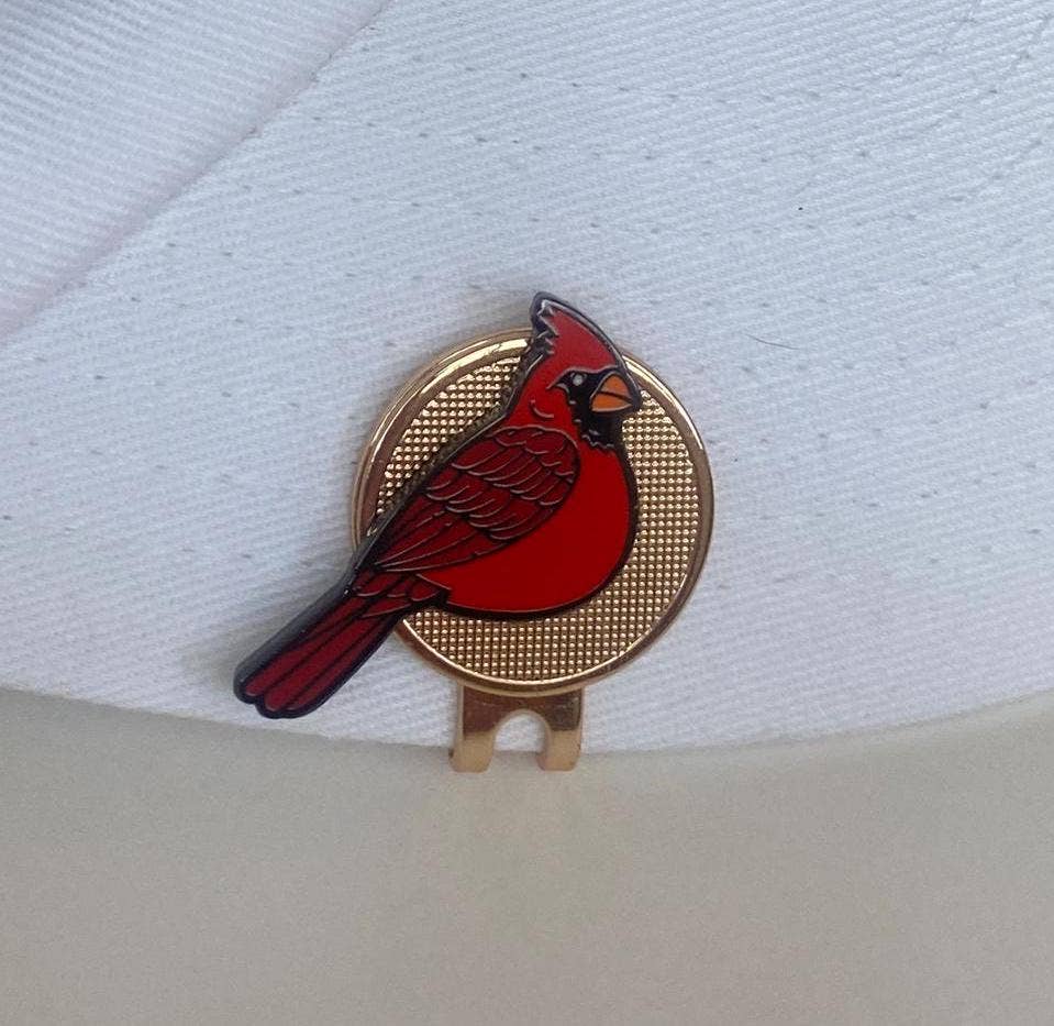 Cardinal Golf Ball Marker