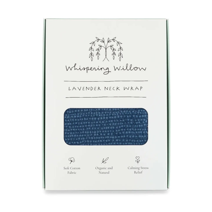 Lavender Neck Wrap - Deep Blue