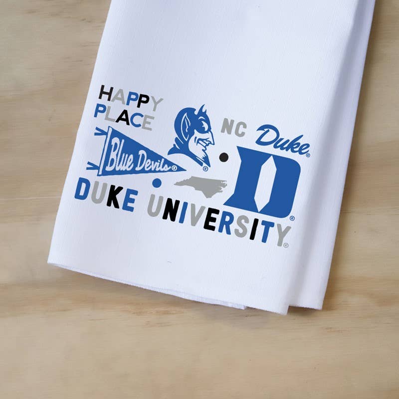 Duke Collegiate Cluster Tea Towel