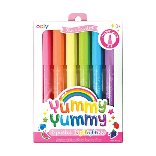 Yummy Yummy Scented Highlighters- Set of 6