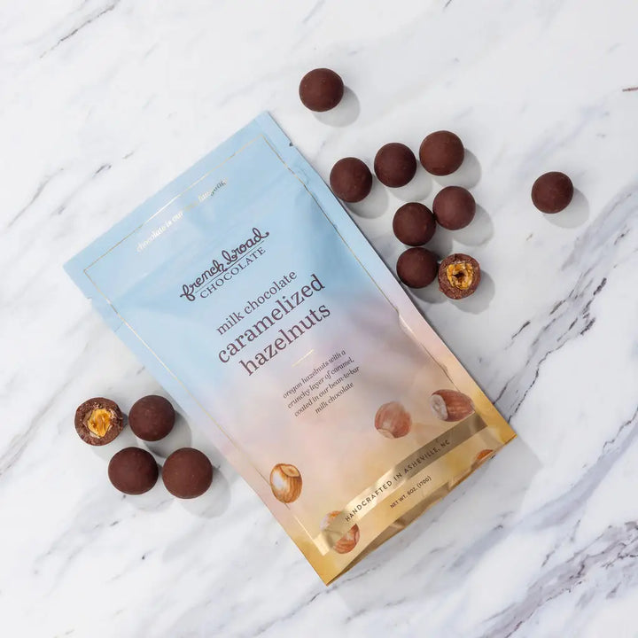 Milk Chocolate- Covered Caramelized Hazelnut