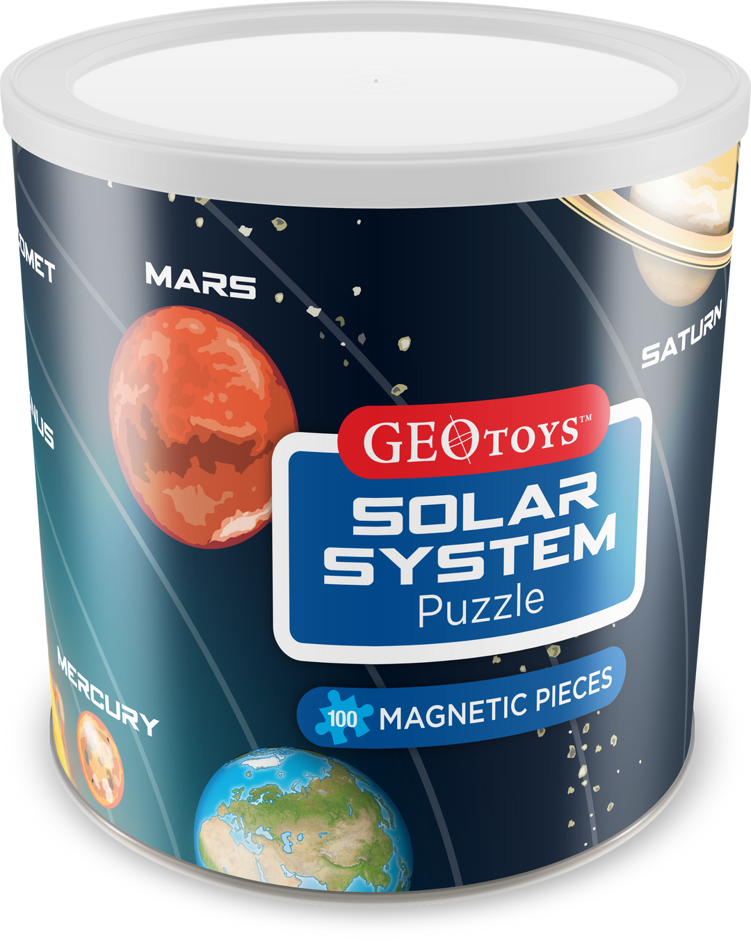 Magnetic Puzzle Solar System