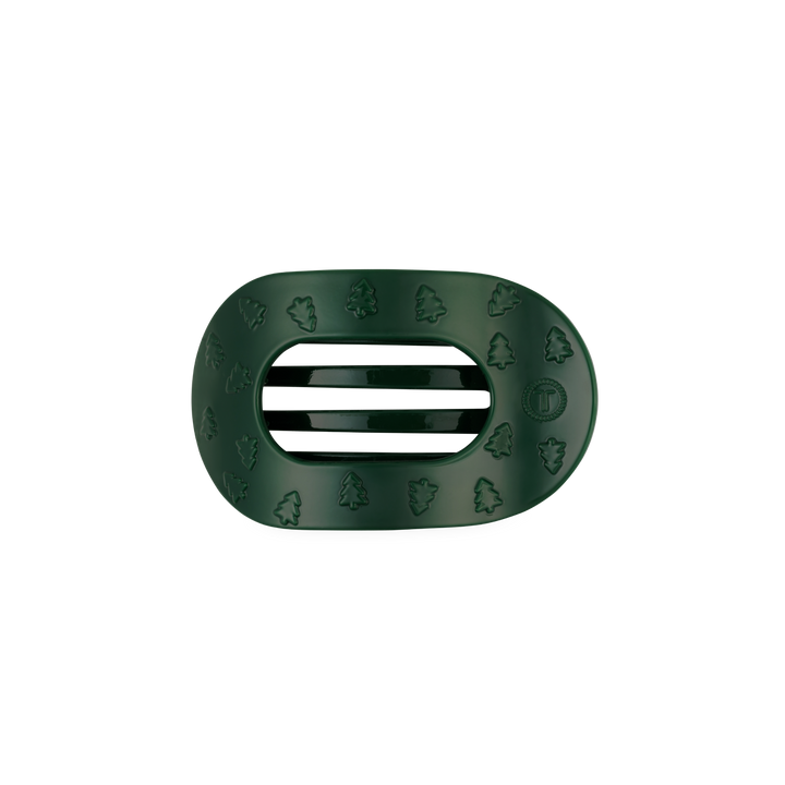 O Christmas Tree | Small | Flat Round Hair Clip