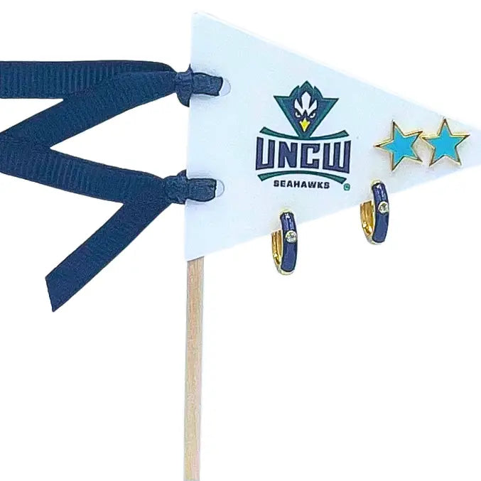 UNCW Earrings