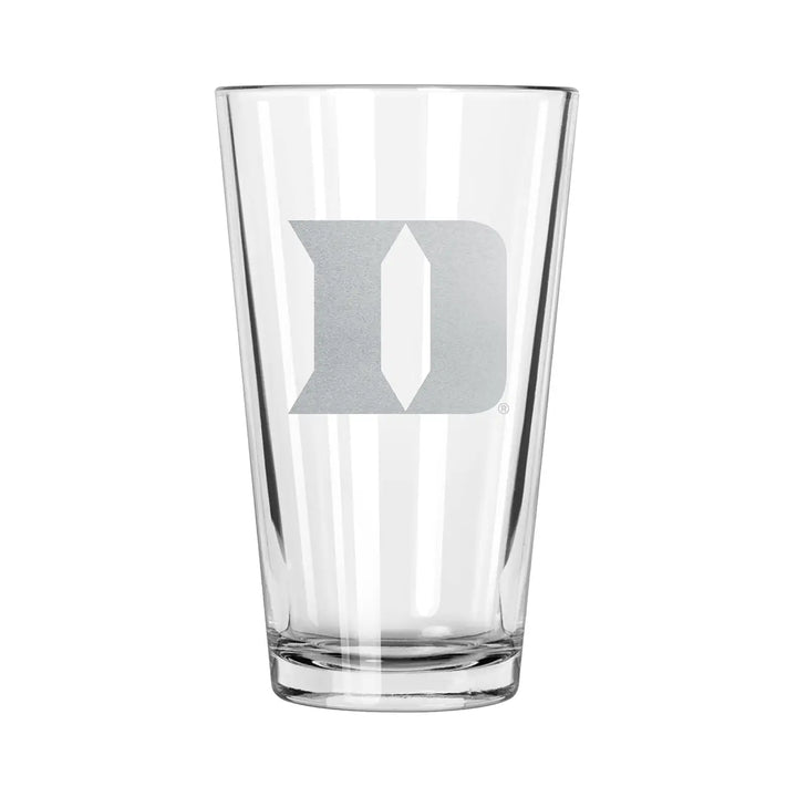 Duke Etched Pint Glass