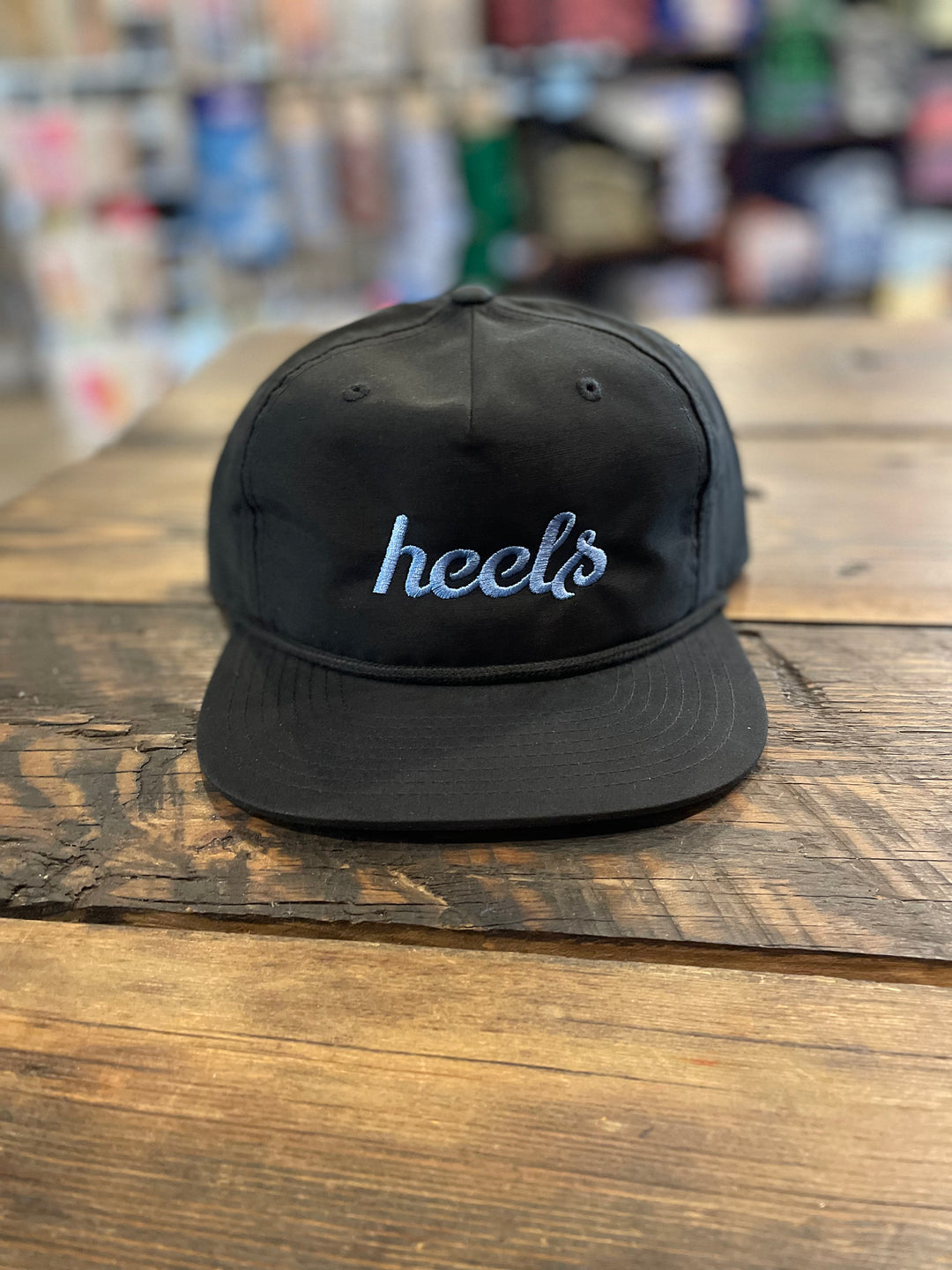 Heels Rope Hat in Black