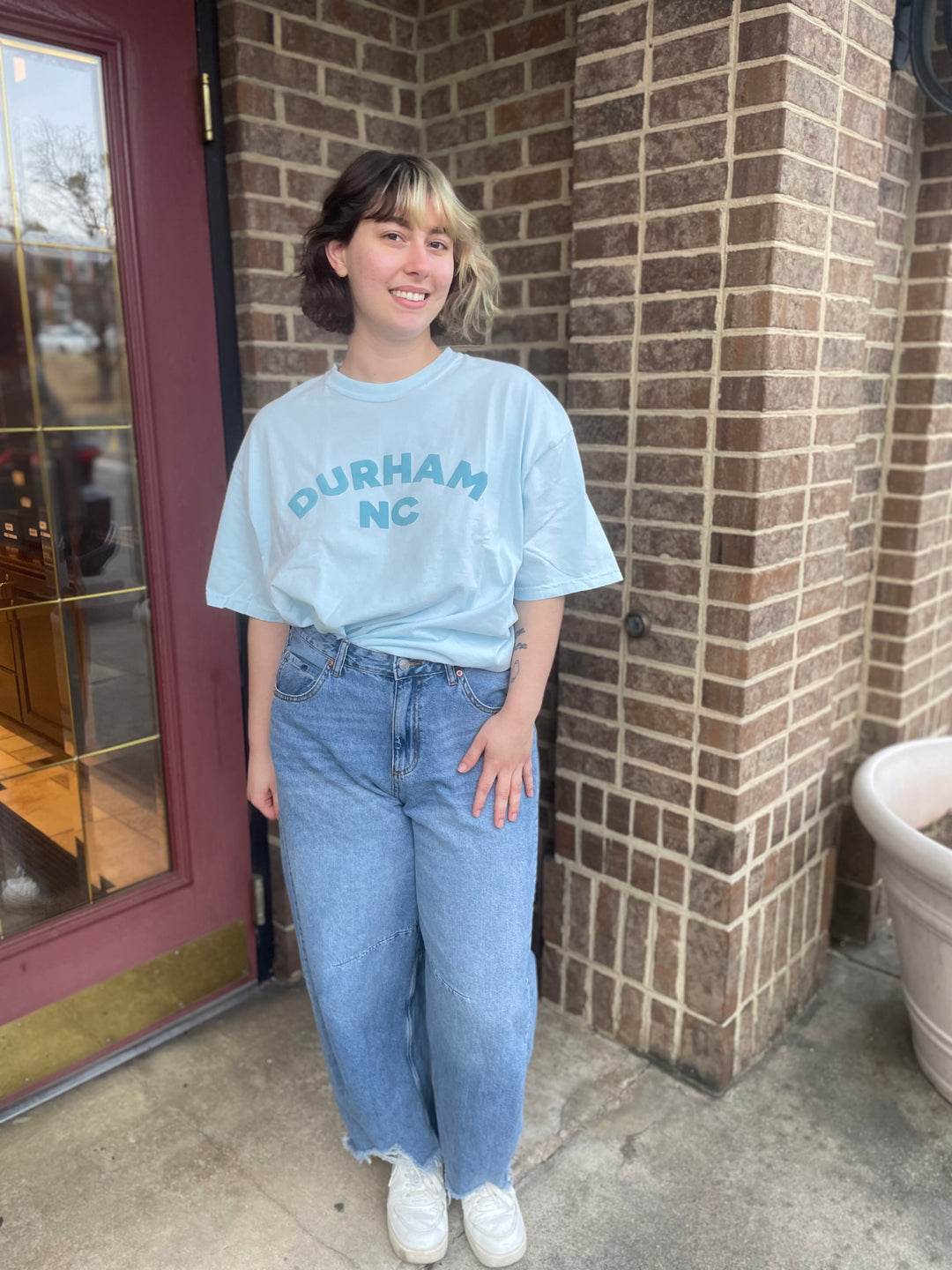 Durham Puff T-Shirt #100 (Chambray)
