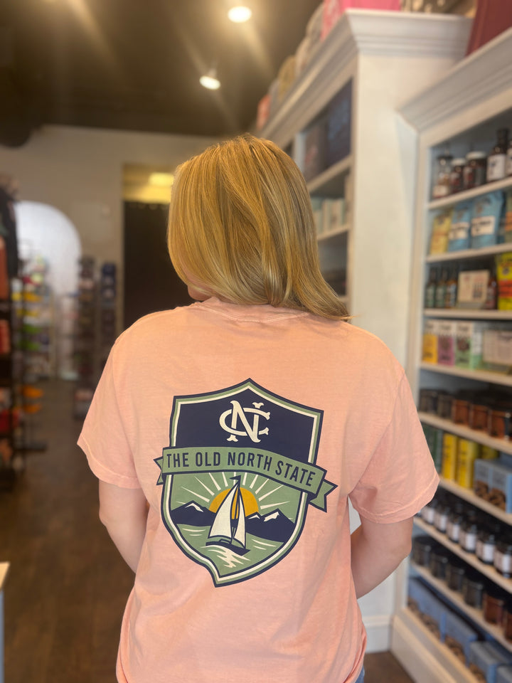 North Carolina "Old North State" T-Shirt (Peachy)