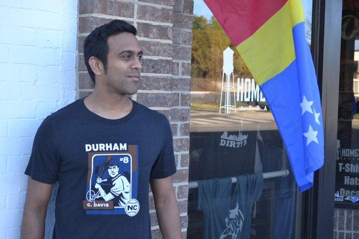 C. Davis T-Shirt #87 (Charcoal Black) Sale