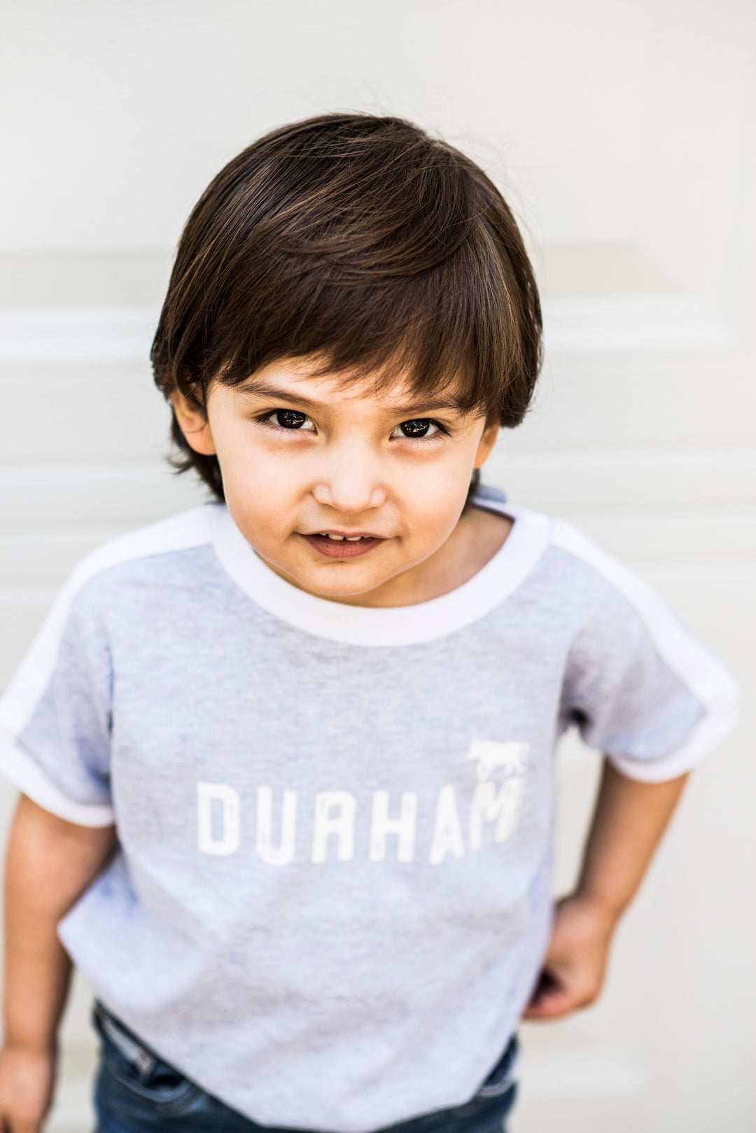 Durham with Bull Toddler T-Shirt #1