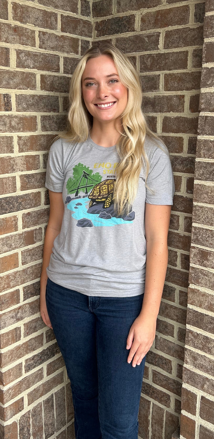 Eno River State Park T-Shirt #93 (Athletic Gray)