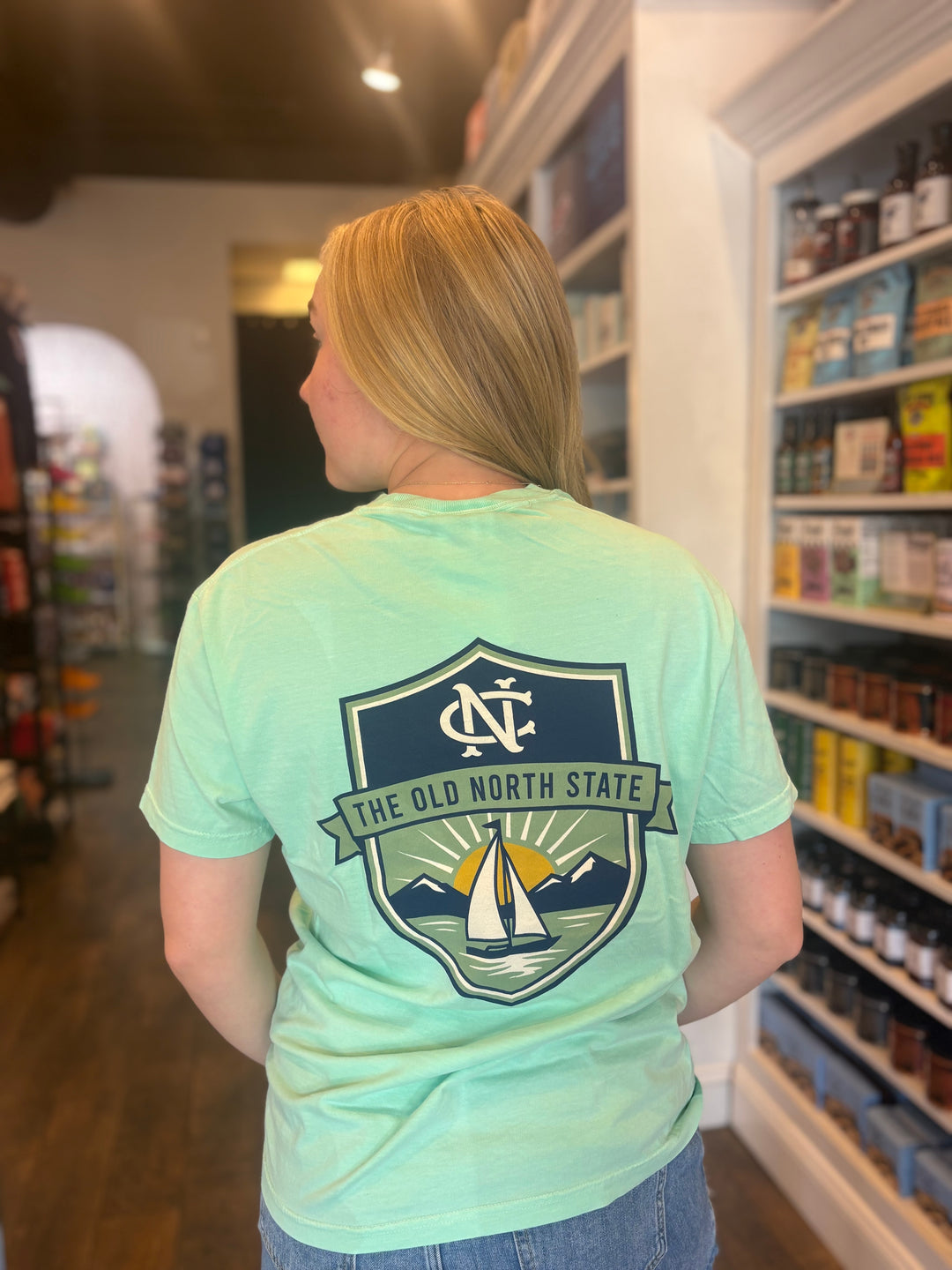 North Carolina "Old North State" T-Shirt (Island Green)