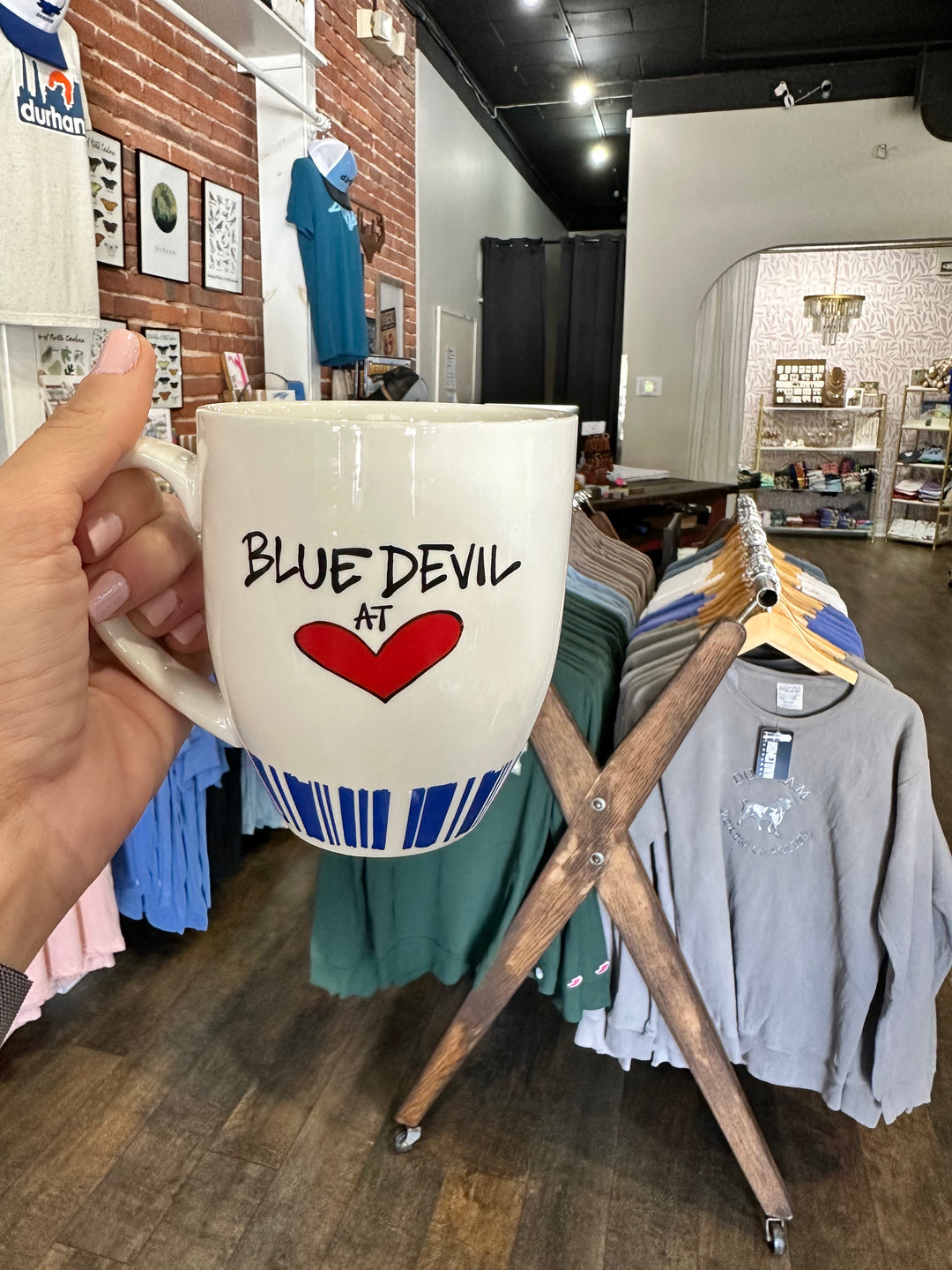 Blue Devil at Heart Mug
