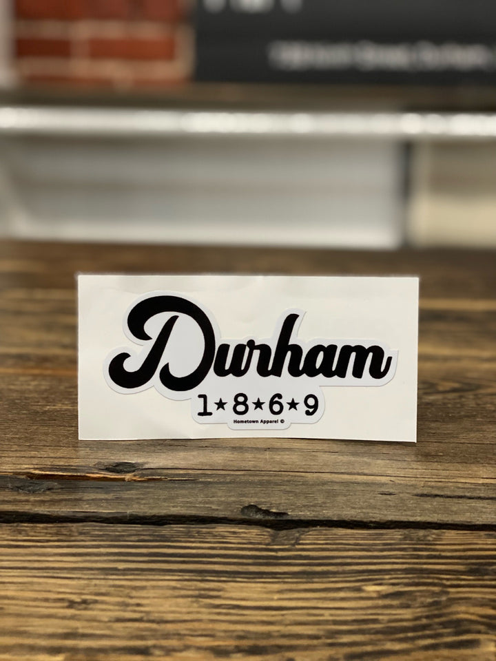 Durham Script Decal #13