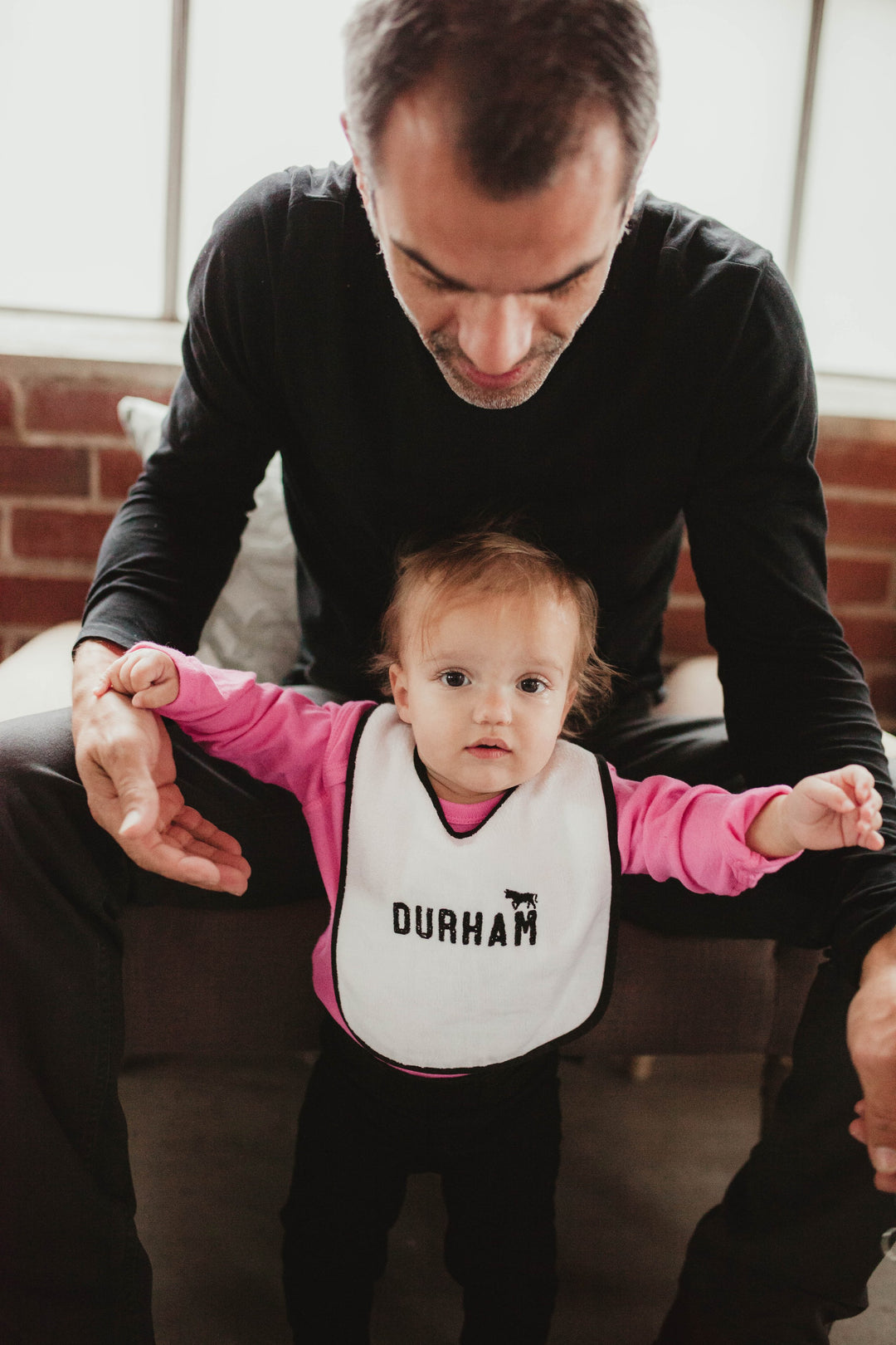 Durham with Bull Bib #1