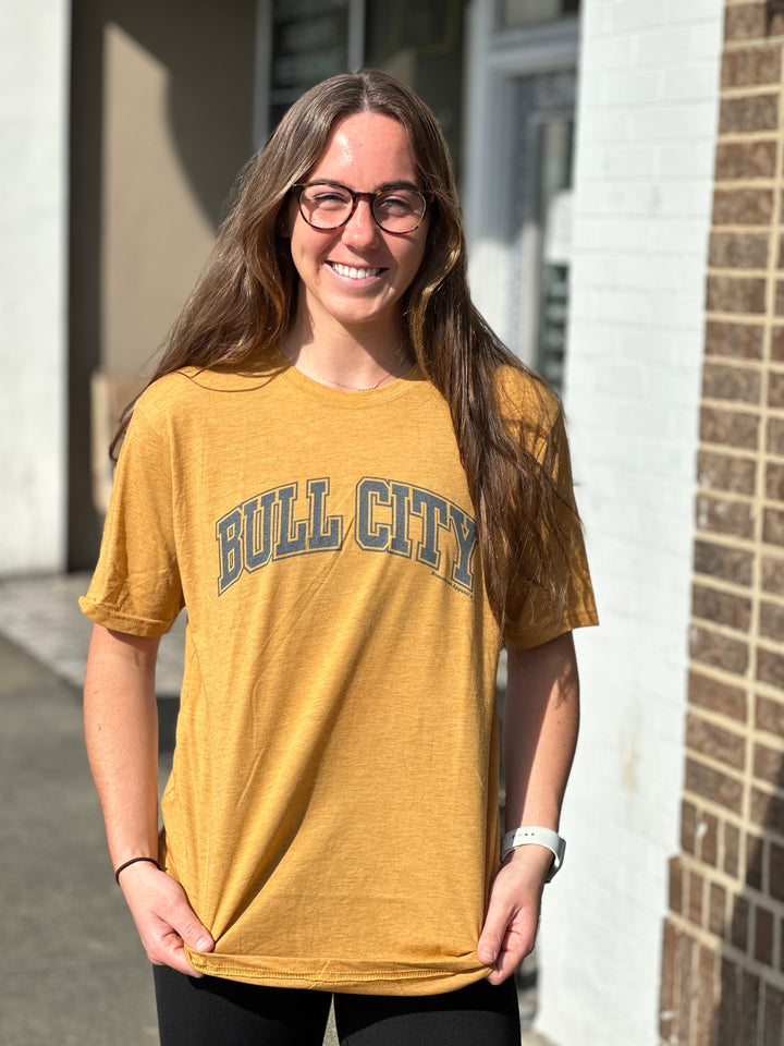 Bull City T-Shirt (Antique Gold) #2
