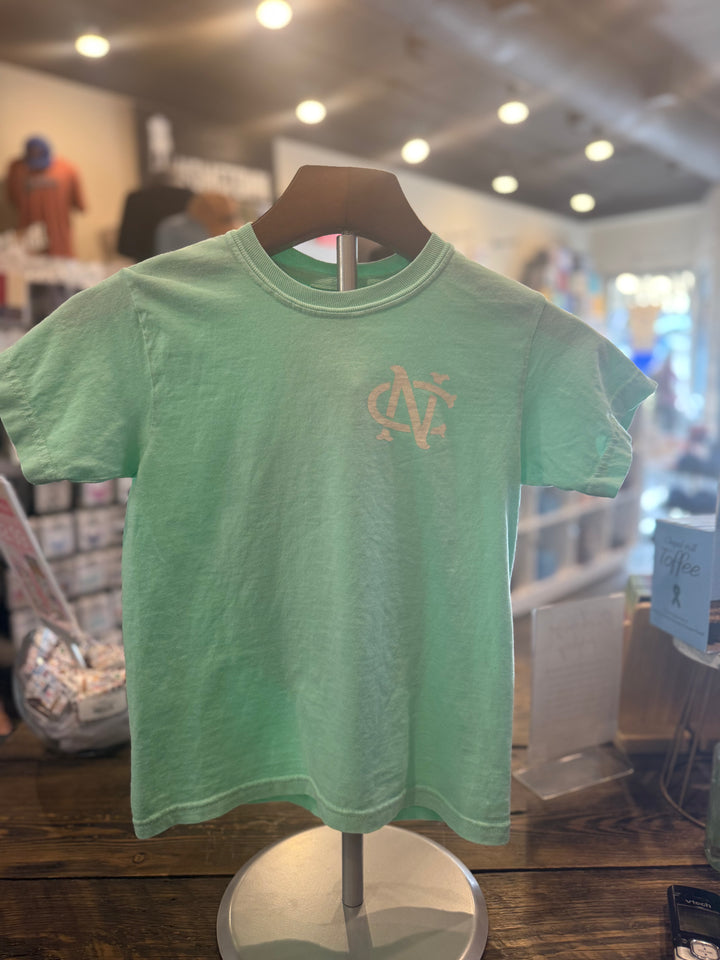 North Carolina "Old North State" Youth T-Shirt (Island Green)