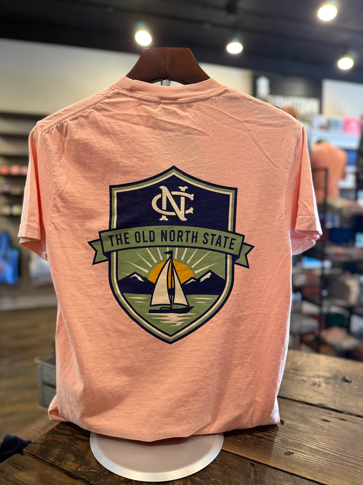 North Carolina "Old North State" T-Shirt (Peachy)