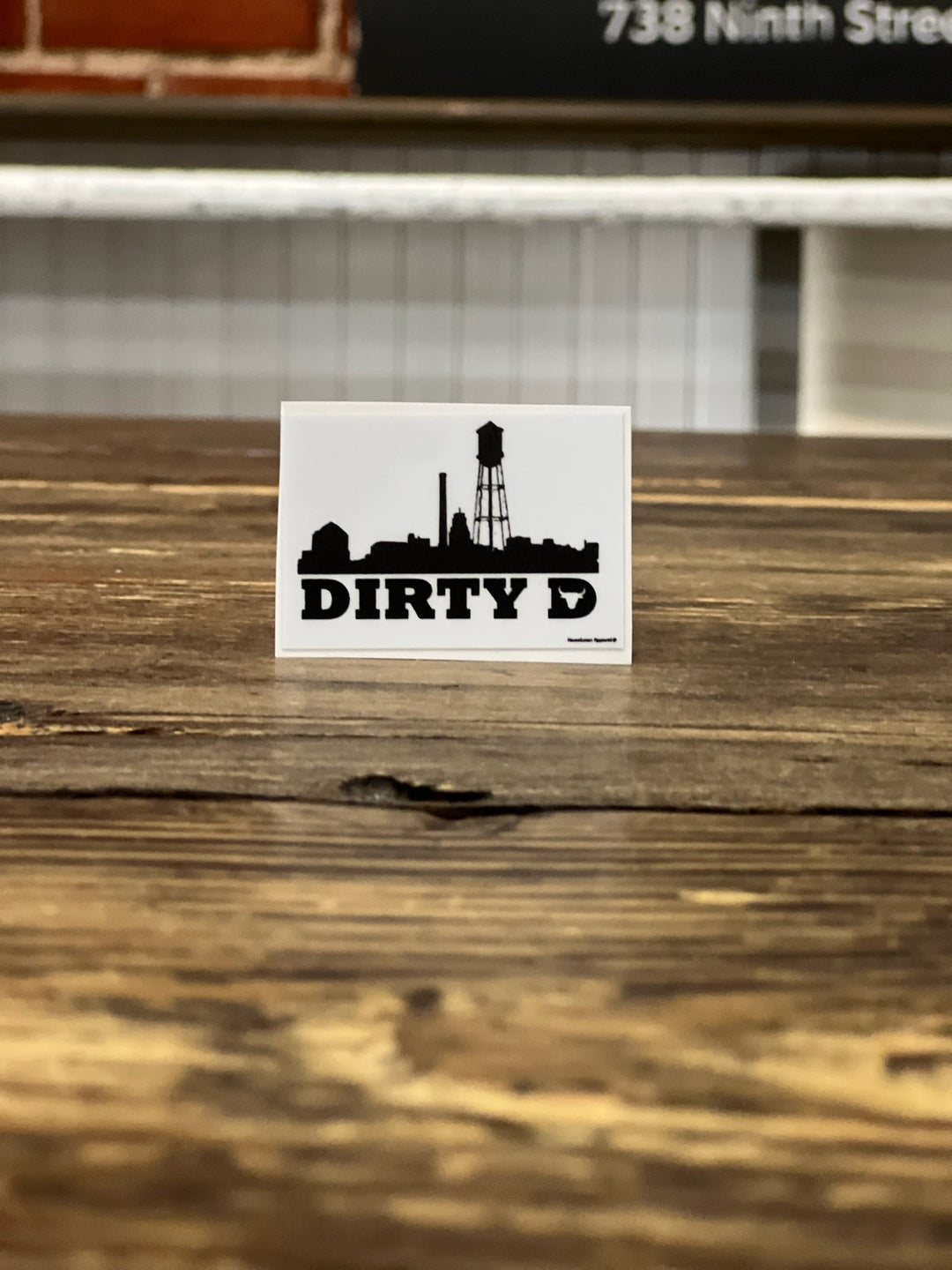 Dirty D Decal #9