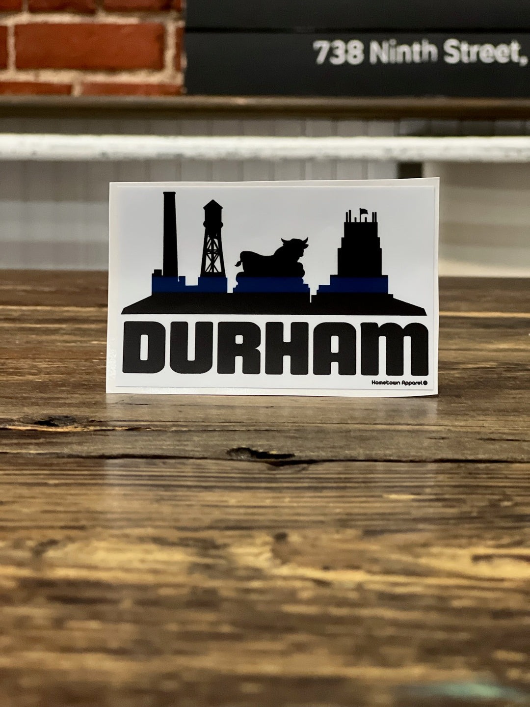 Durham Blue Decal #19