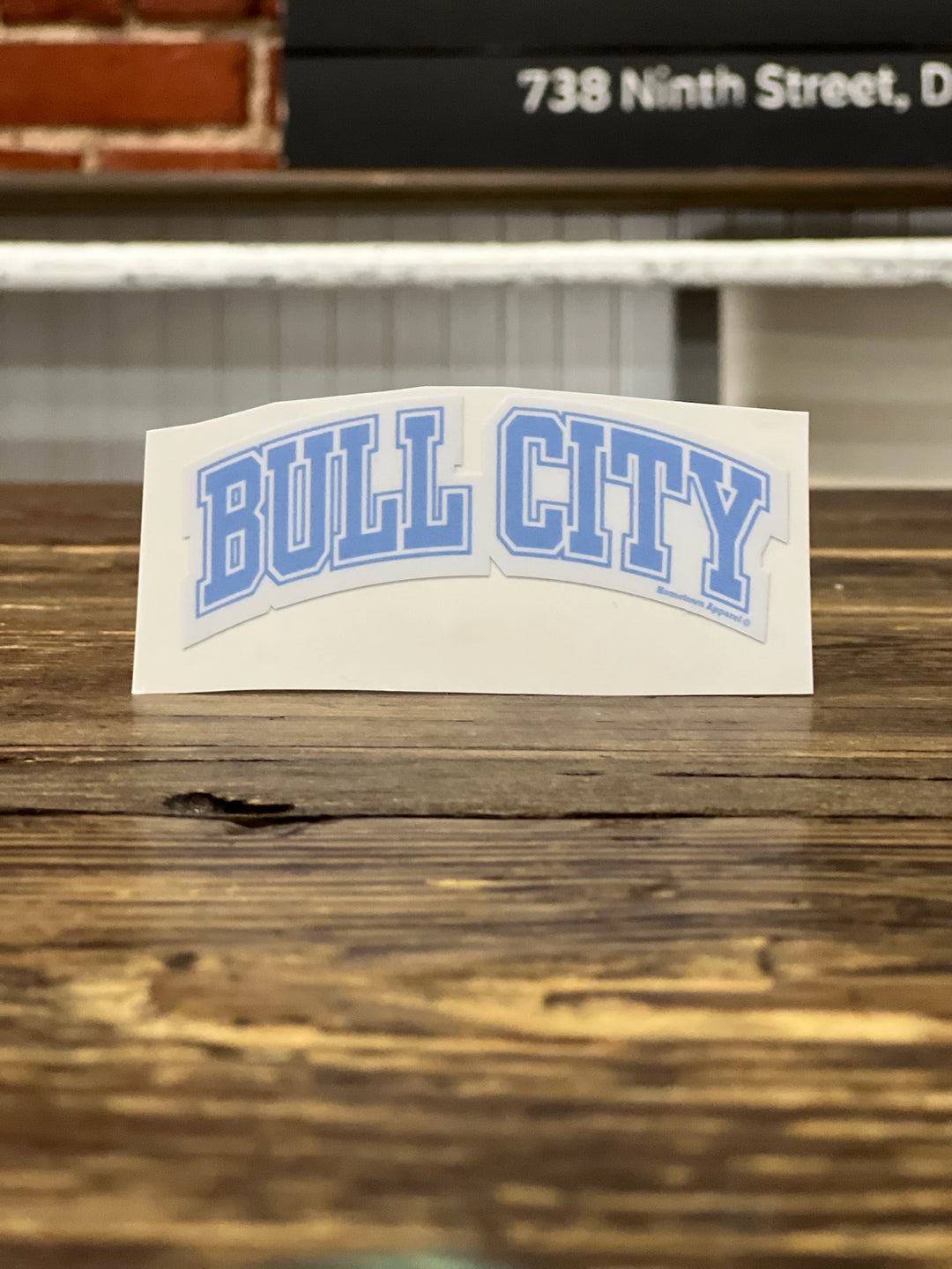 Bull City Decal #2