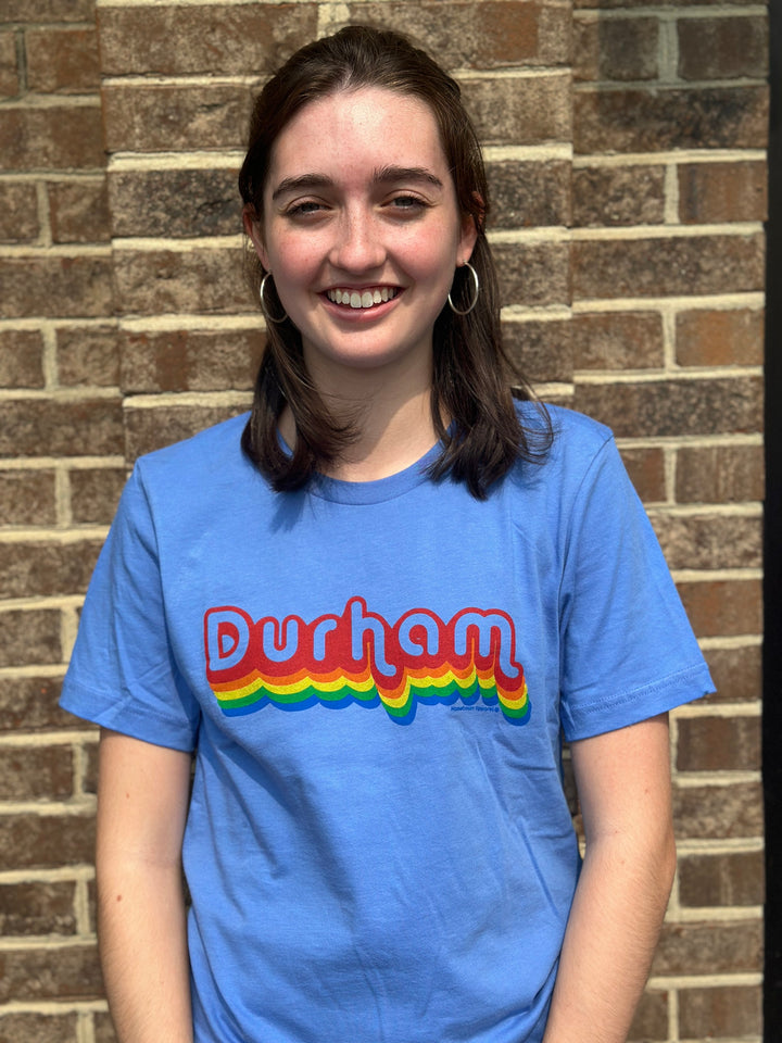 Retro Durham T-Shirt #20 (Columbia Blue)