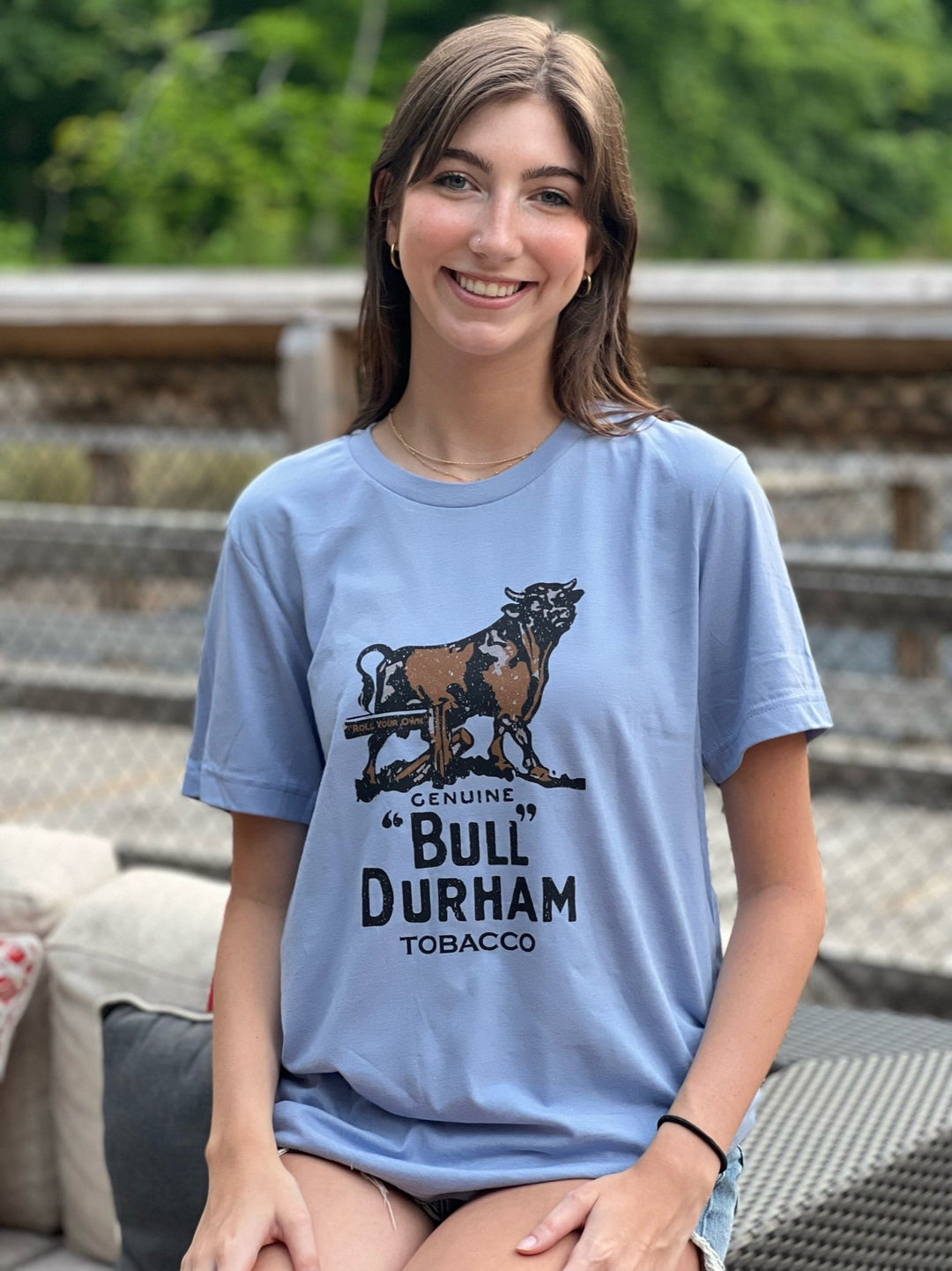 Bull Durham Tobacco T-Shirt #36 (Lavender Blue)