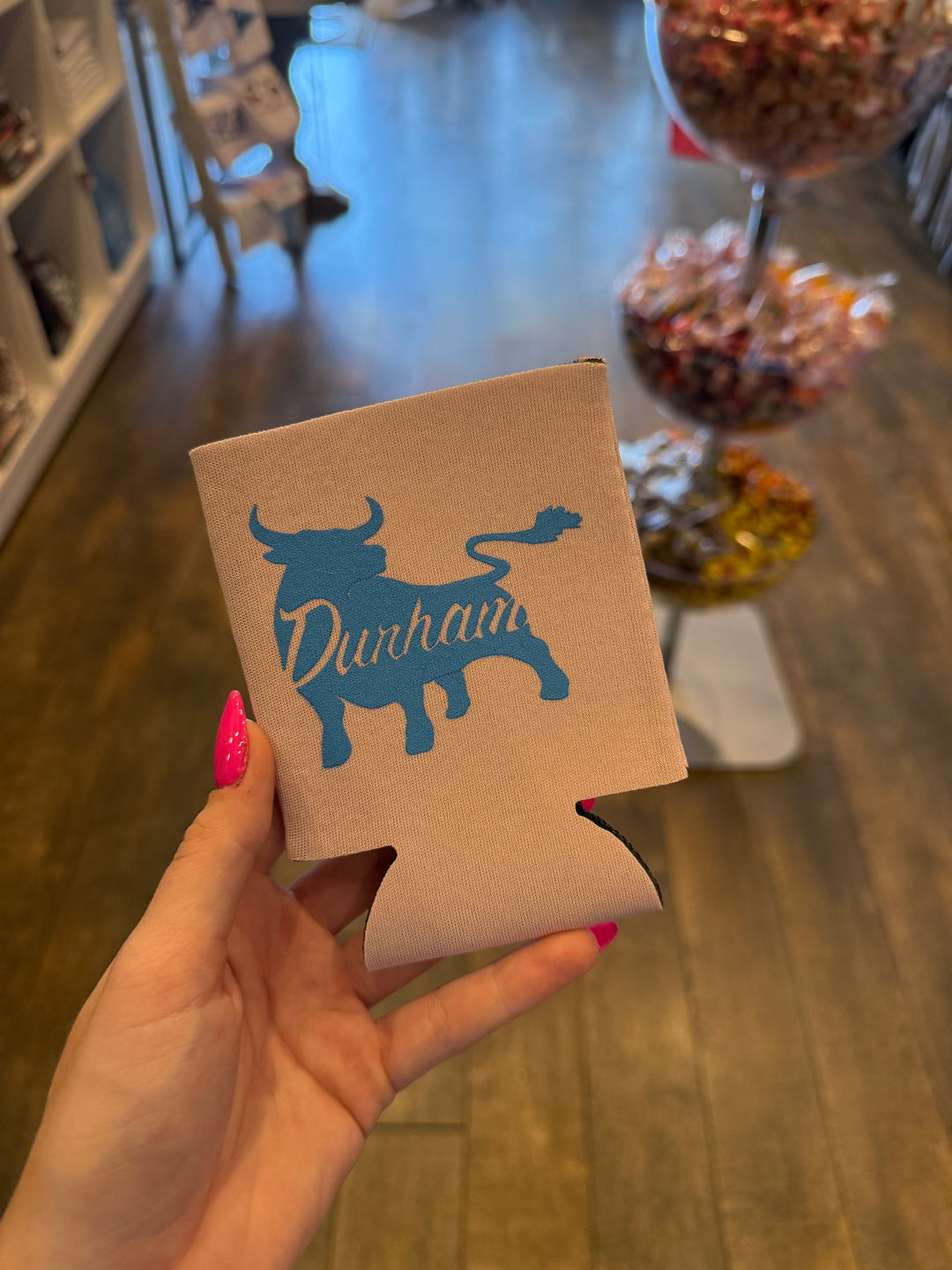Durham With Bull Coozie