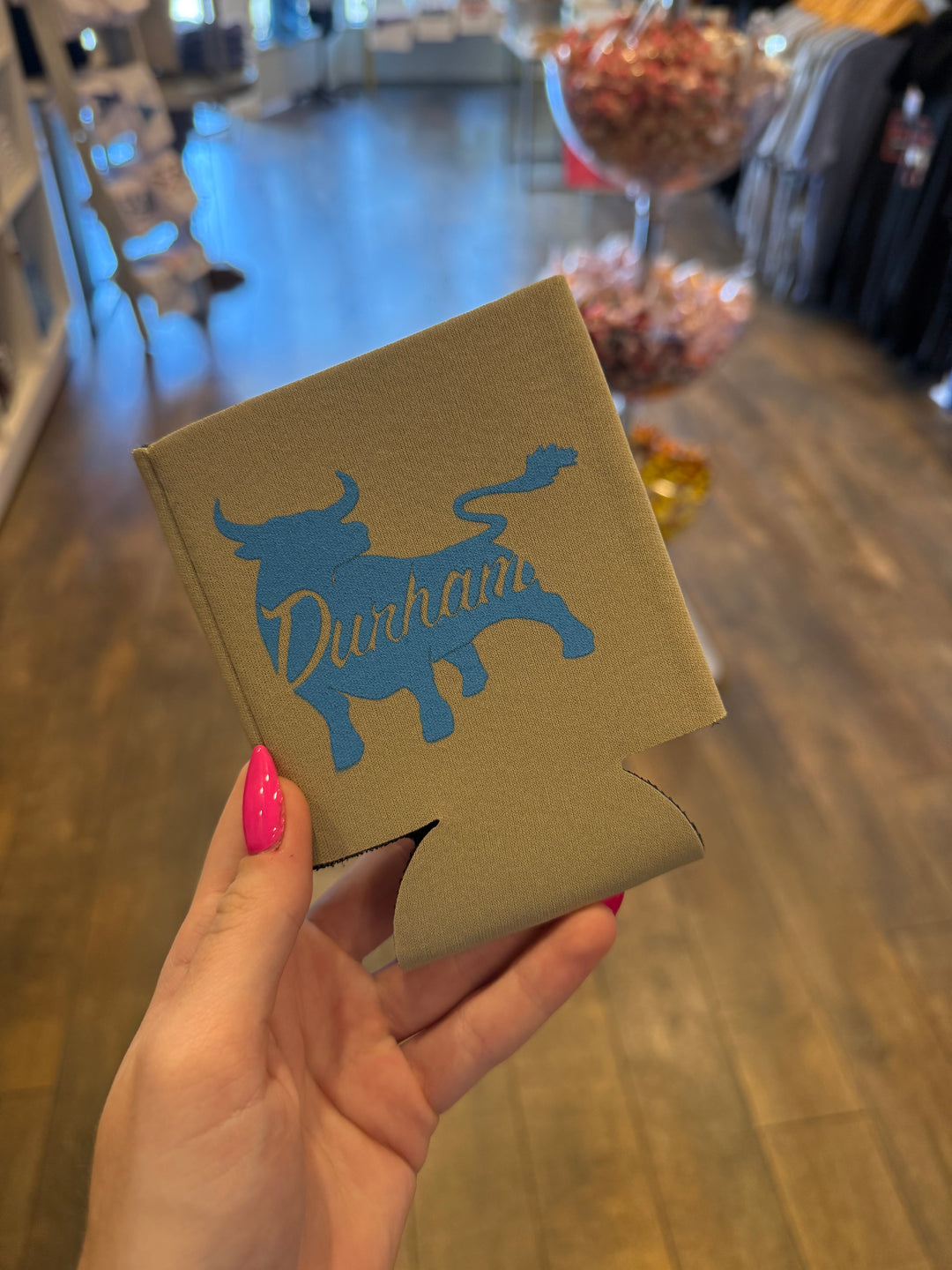 Durham With Bull Coozie
