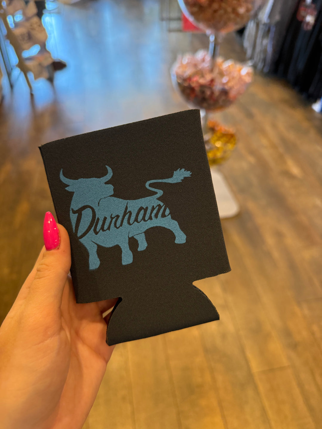 Durham With Bull Coozie