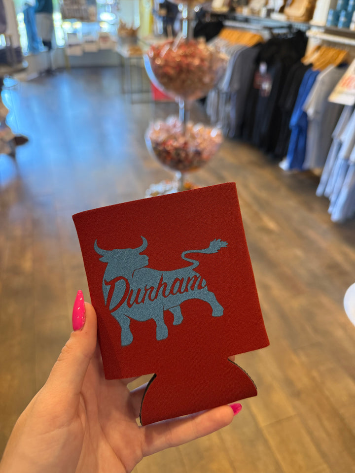 Durham With Bull Coozie