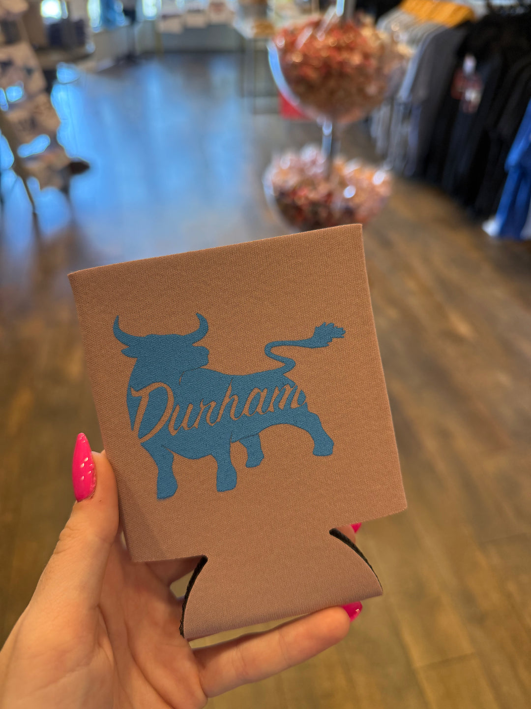 Durham With Bull Coozie