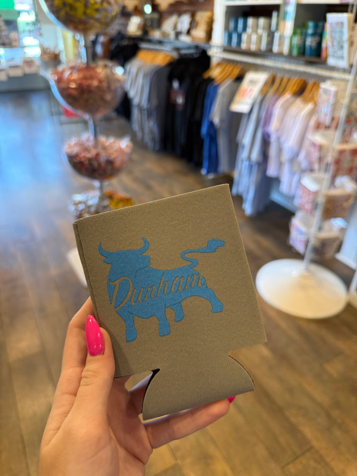 Durham With Bull Coozie