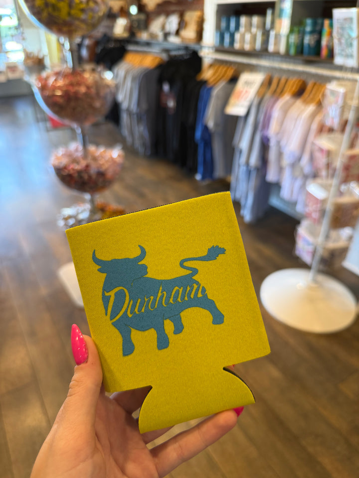 Durham With Bull Coozie